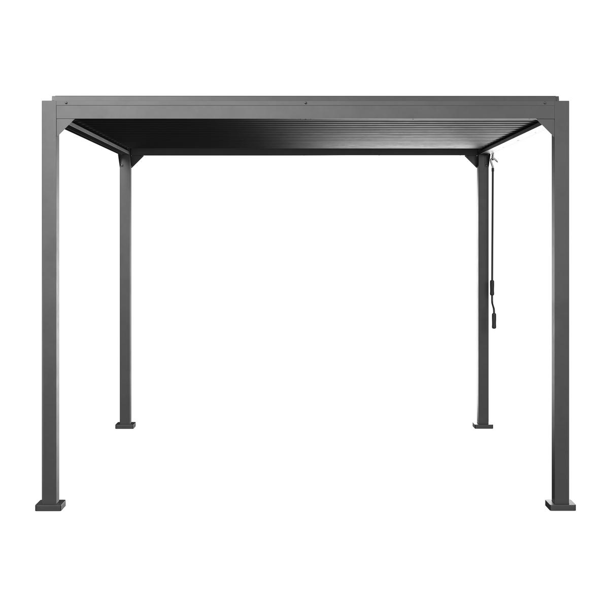 PAVILLON 300/227/300 cm   - Anthrazit, MODERN, Metall (300/227/300cm) - Ambia Garden