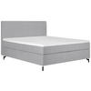 BOXSPRINGBETT 140/200 cm  in Grau  - Schwarz/Grau, MODERN, Textil (140/200cm) - MID.YOU