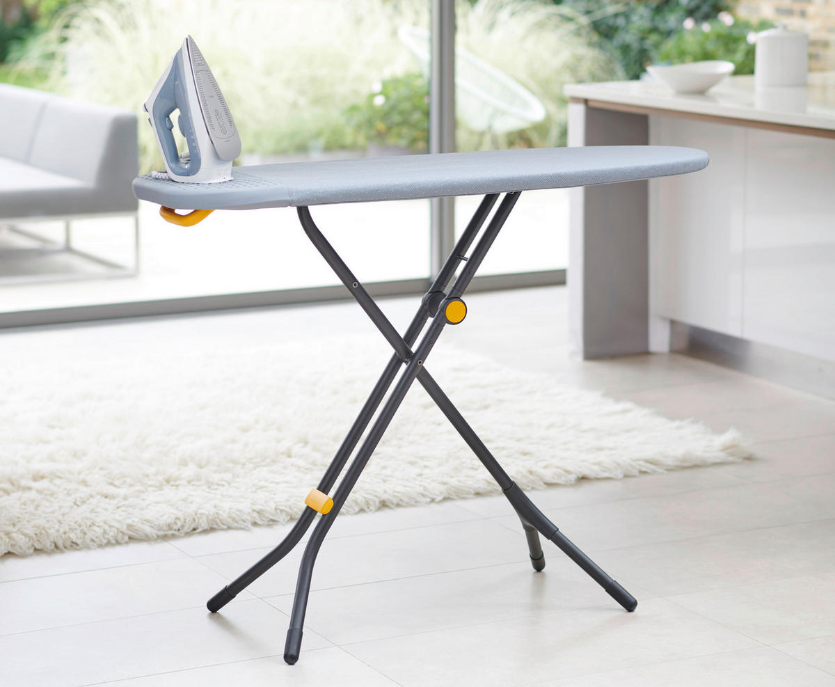 LIKALNA DESKA - siva, Basics, tekstil (38/130/8,5cm) - Joseph Joseph