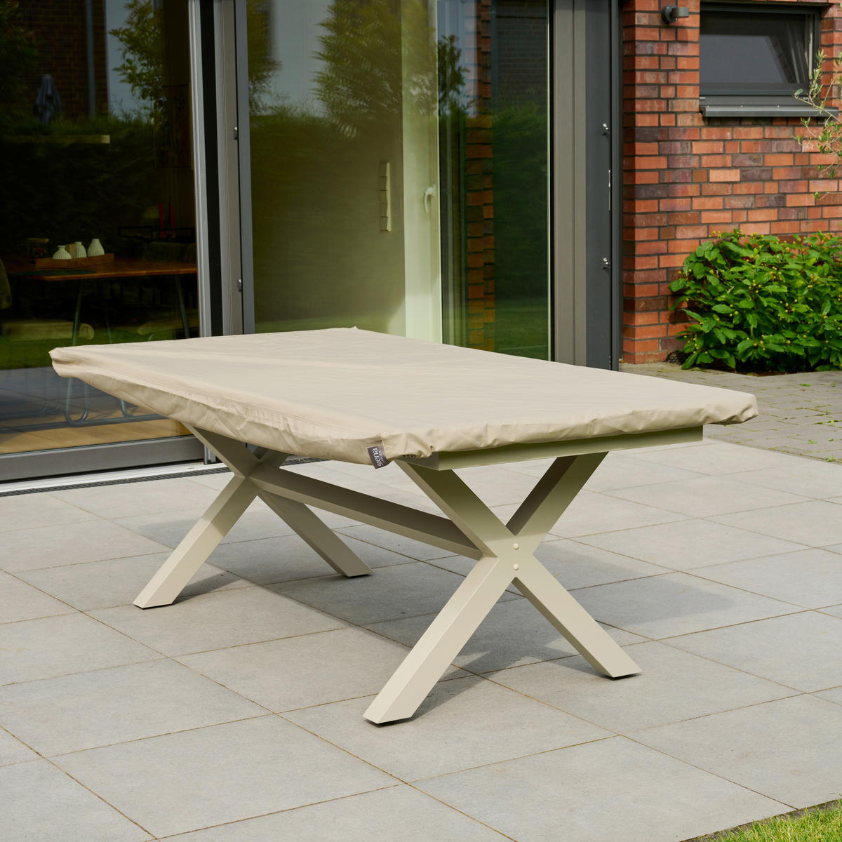 SCHUTZHÜLLE 100/15/220 cm  - Beige, MODERN, Kunststoff (100/15/220cm) - Siena Garden