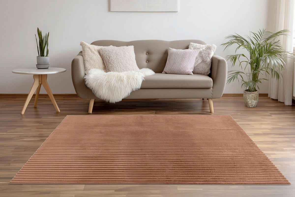 SZŐNYEG   - világosbarna, Modern, textil (200/290cm)