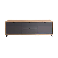 TV-ELEMENT  - Moderno, kovina/umetna masa (182,8/63,4/40,7cm) - Carryhome