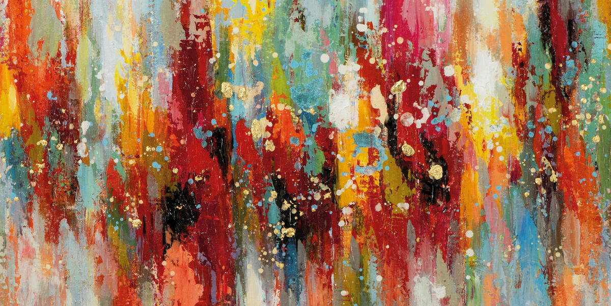 KEILRAHMENBILD 70/140/5 cm  - Türkis/Beige, Basics (70/140/5cm)