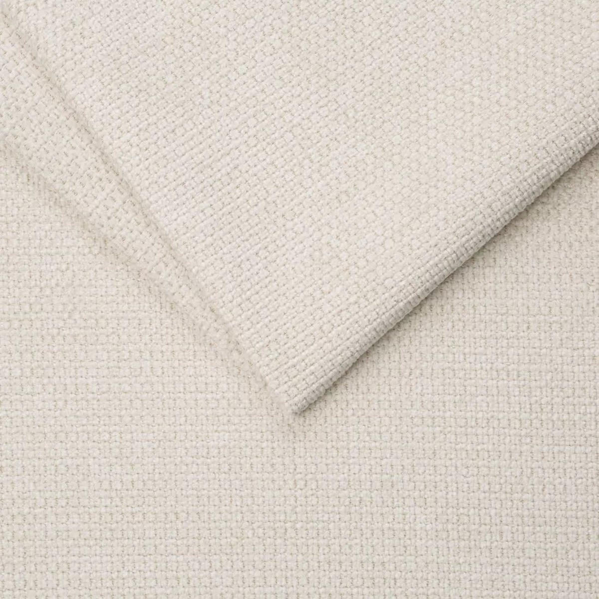 SCHLAFSOFA in Webstoff Creme  - Creme/Schwarz, Design, Textil/Metall (197/84/92,5cm) - home24