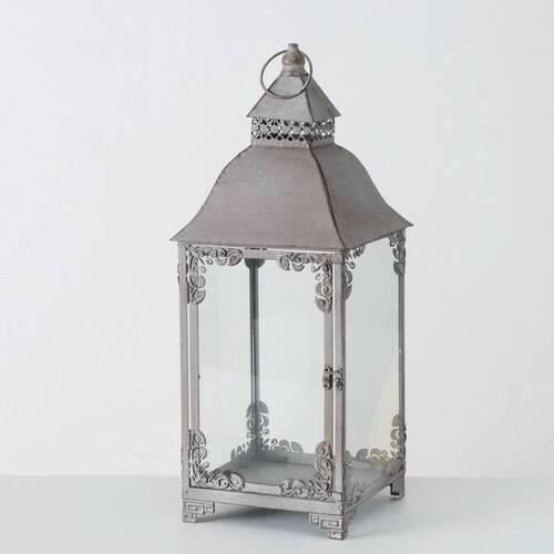LAMPÁŠ kov - sivá, Basics, kov (21/21/62cm)