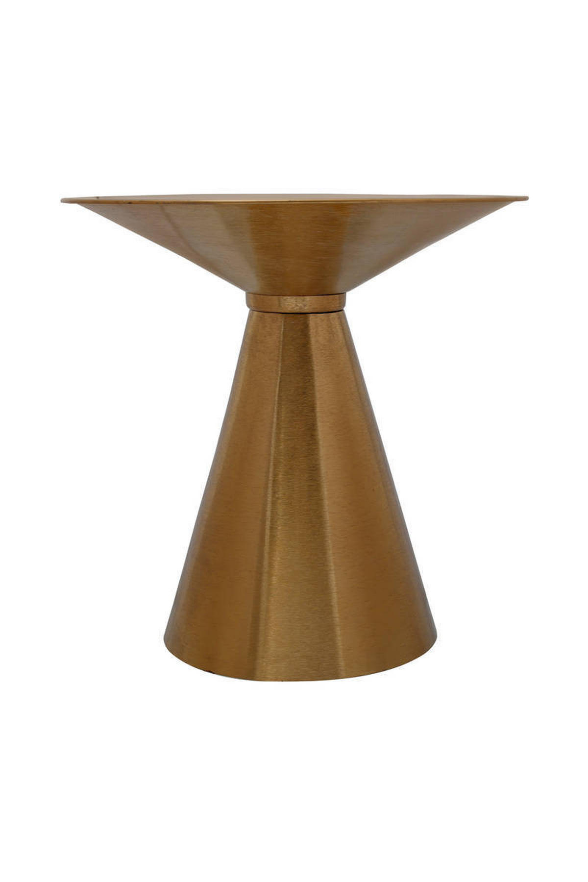 BEISTELLTISCH in Metall 46/46/45 cm  - Goldfarben, Trend, Metall (46/46/45cm) - Kayoom