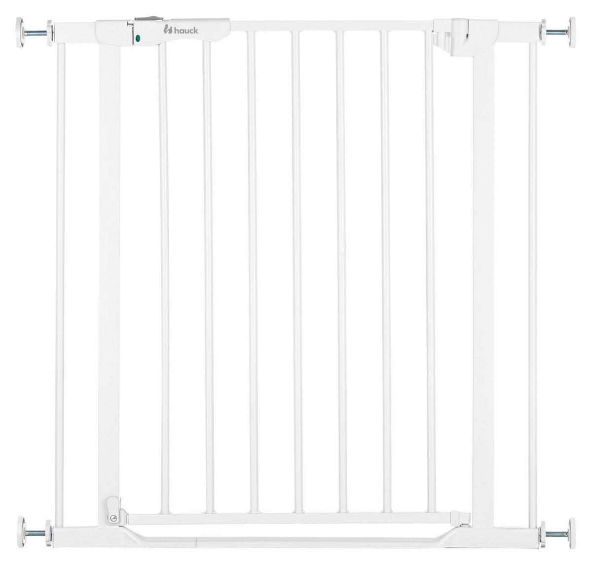 TÜRSCHUTZGITTER zum Klemmen 75/77 cm  - Weiß, Basics, Kunststoff/Metall (75/77cm) - Hauck