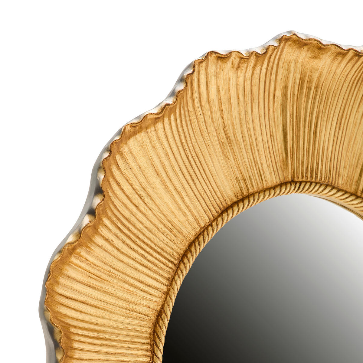 WANDSPIEGEL Goldfarben  - Goldfarben, Design, Glas/Holzwerkstoff (109/109/10cm) - Novel