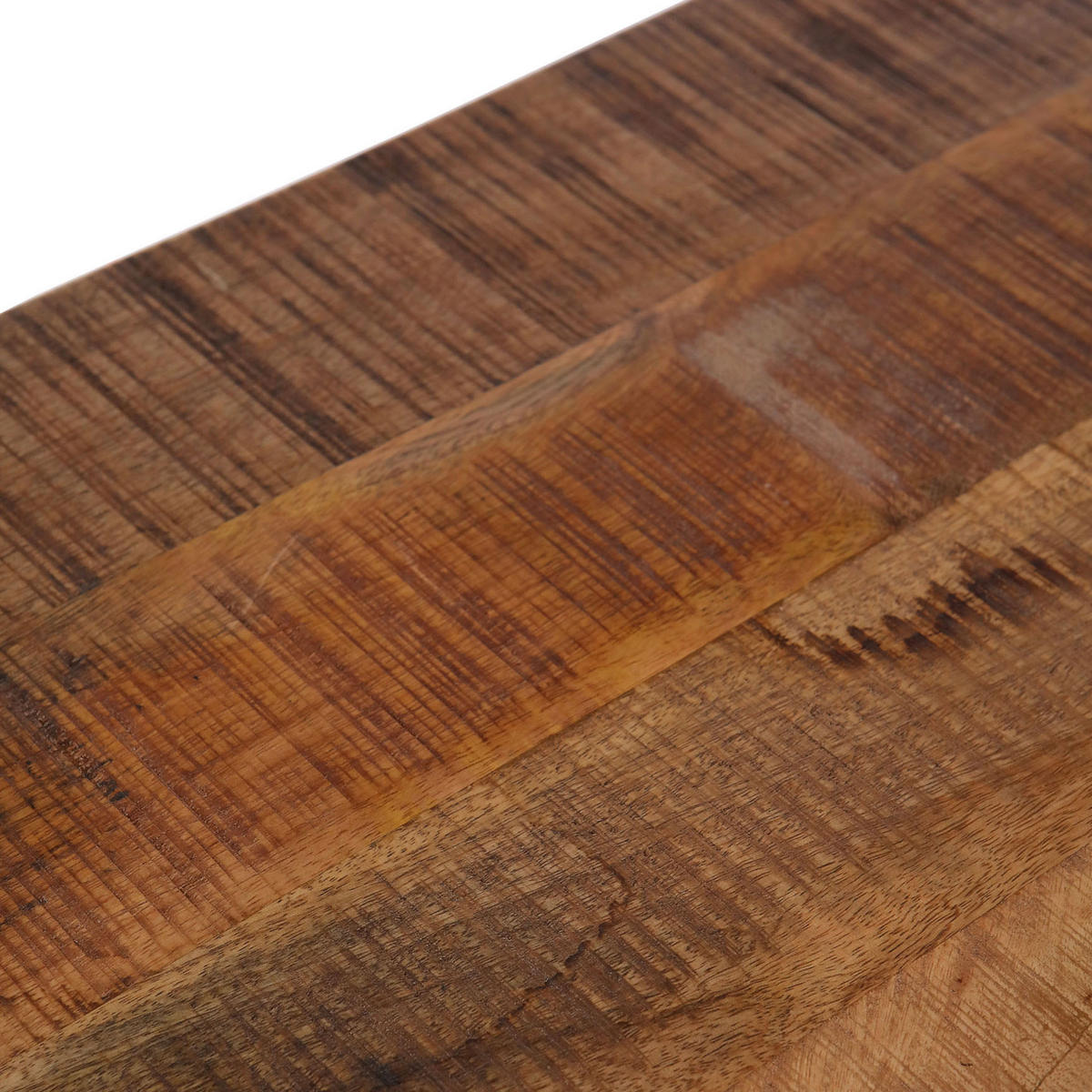 ESSTISCH in Holz 220/100/76 cm  - Schwarz/Braun, LIFESTYLE, Holz/Metall (220/100/76cm) - Landscape