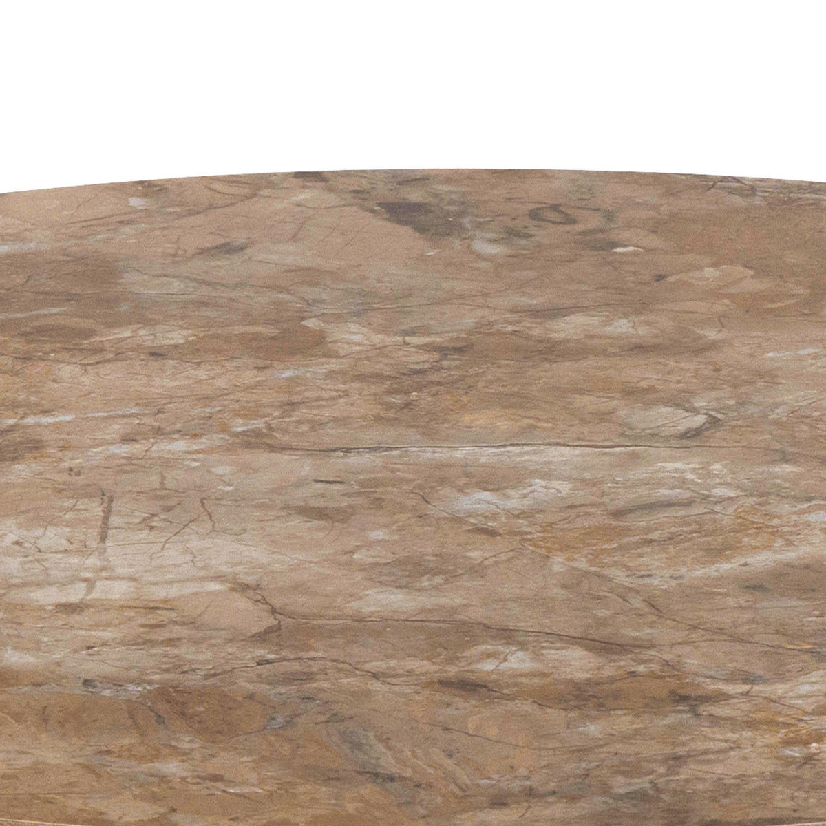 SOFFBORD i metall, keramik 60/60/45 cm  - brun/grå, Design, metall/keramik (60/60/45cm) - MID.YOU