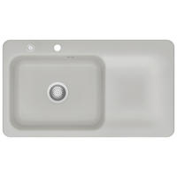 SPÜLE Juna 90 / 50150276  - Grau, Basics, Keramik (90/20/51cm) - Systemceram