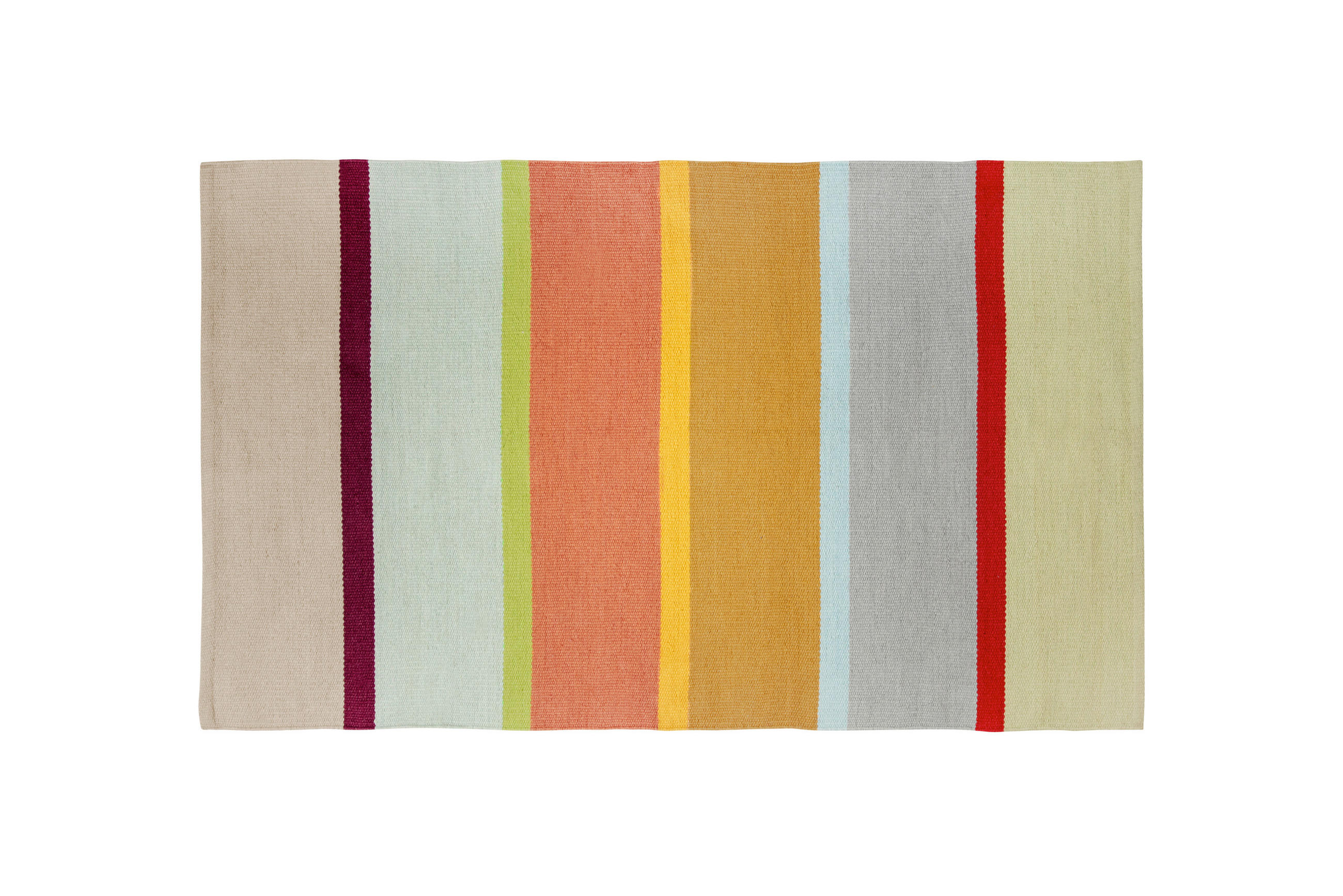 LÄUFER 160/100 cm REMEMBER Flieder, Senfgelb  - Senfgelb/Flieder, Basics, Kunststoff (160/100cm)