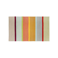 LÄUFER 160/100 cm REMEMBER Flieder, Senfgelb  - Senfgelb/Flieder, Basics, Kunststoff (160/100cm)