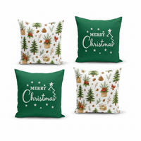 KISSENBEZUG-SET Artfchrst4-103 43/43 cm  - Multicolor, Basics, Textil (43/43cm)