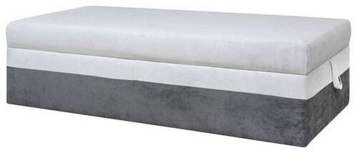 VÁLENDA, textil, 90/200 cm - šedá, textil (90/200cm) - Cantus