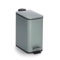 TRETEIMER 5 L  - Salbeigrün, Basics, Metall (28,7/14/29cm) - Zeller Present