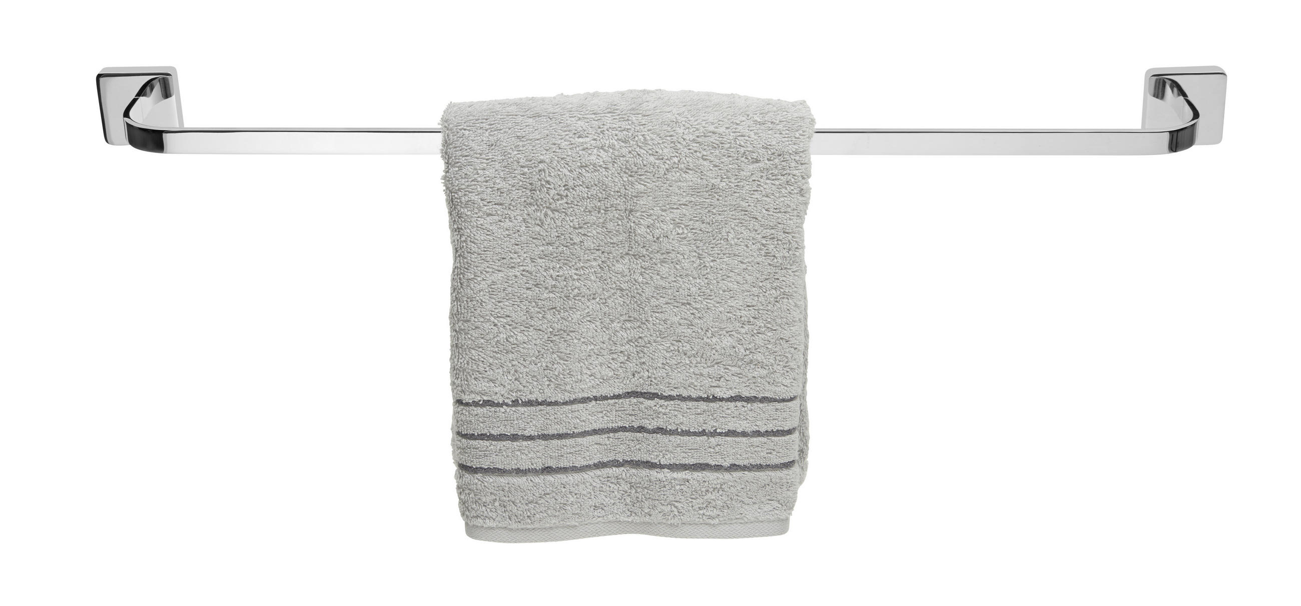 HANDTUCHSTANGE 64,5/4,5/6,1 cm  - Chromfarben, Basics, Metall (64,5/4,5/6,1cm)