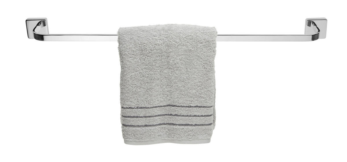 HANDTUCHSTANGE 64,5/4,5/6,1 cm  - Chromfarben, Basics, Metall (64,5/4,5/6,1cm)