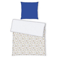WENDEBETTWÄSCHE Renforcé 155/220 cm  - Beige, Basics, Textil (155/220cm) - Tom Tailor