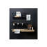 REGÁL NÁSTĚNNÝ, černá - černá, Trend, kov (50/16/8cm) - Ambia Home REGÁL NÁSTĚNNÝ, černá - černá, Trend, kov (50/16/8cm) - Ambia Home