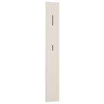 GARDEROBENPANEEL  in 25/174/2,2 cm  - Sandfarben/Grau, MODERN, Holzwerkstoff/Metall (25/174/2,2cm) - Carryhome
