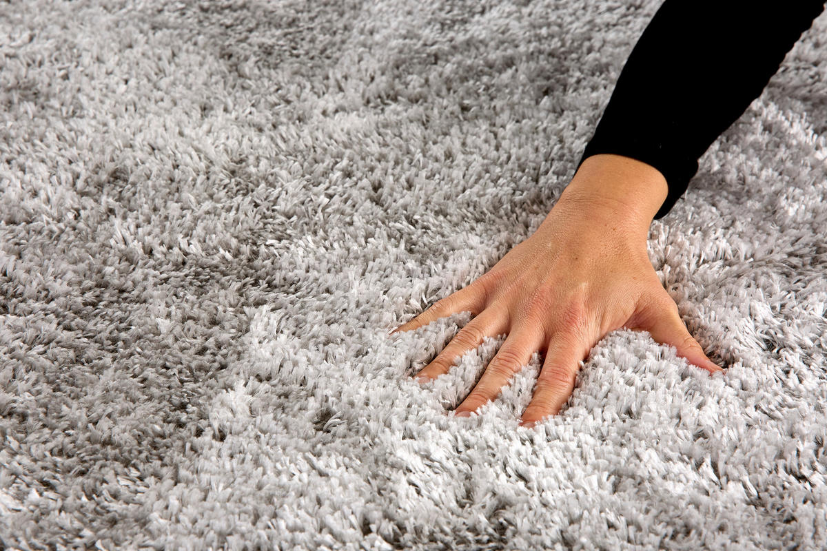 WEBTEPPICH 160/230 cm Paulie Silberfarben rechteckig  - Silberfarben, Basics, Textil (160/230cm) - Astra