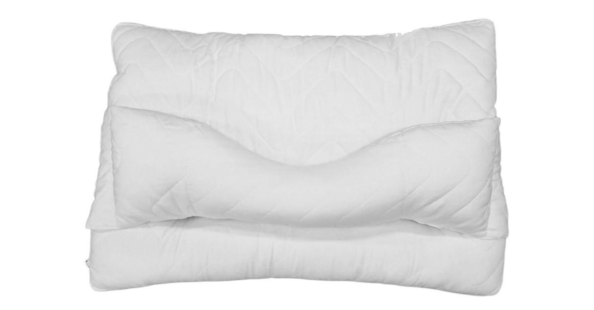 VZGLAVNIK HELENA  - bela, Basics, tekstil (40/60cm) - Sleeptex