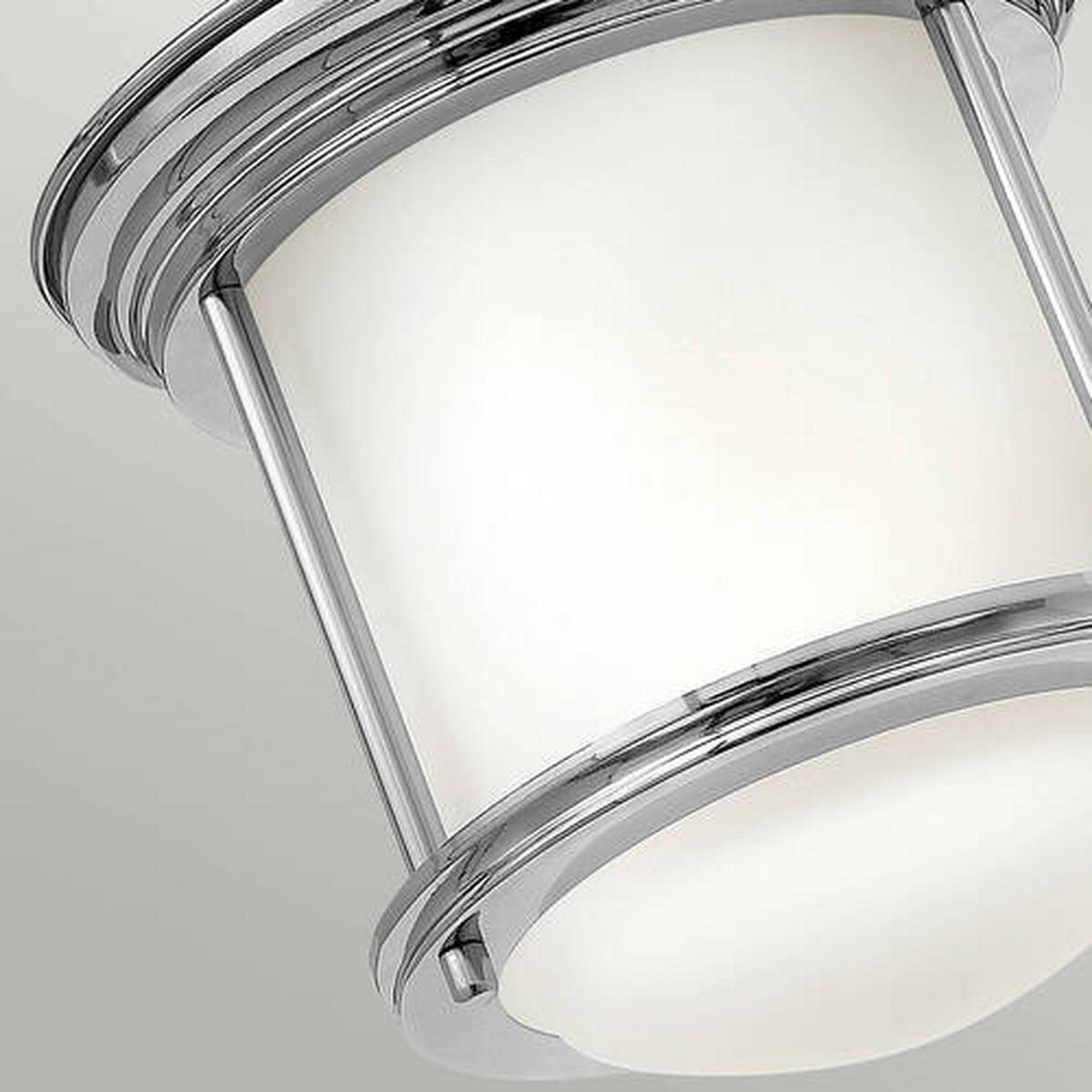 DECKENLEUCHTE  19.6/18.5 cm    - Chromfarben, Konventionell, Glas/Metall (19.6/18.5cm) - Elstead Lighting