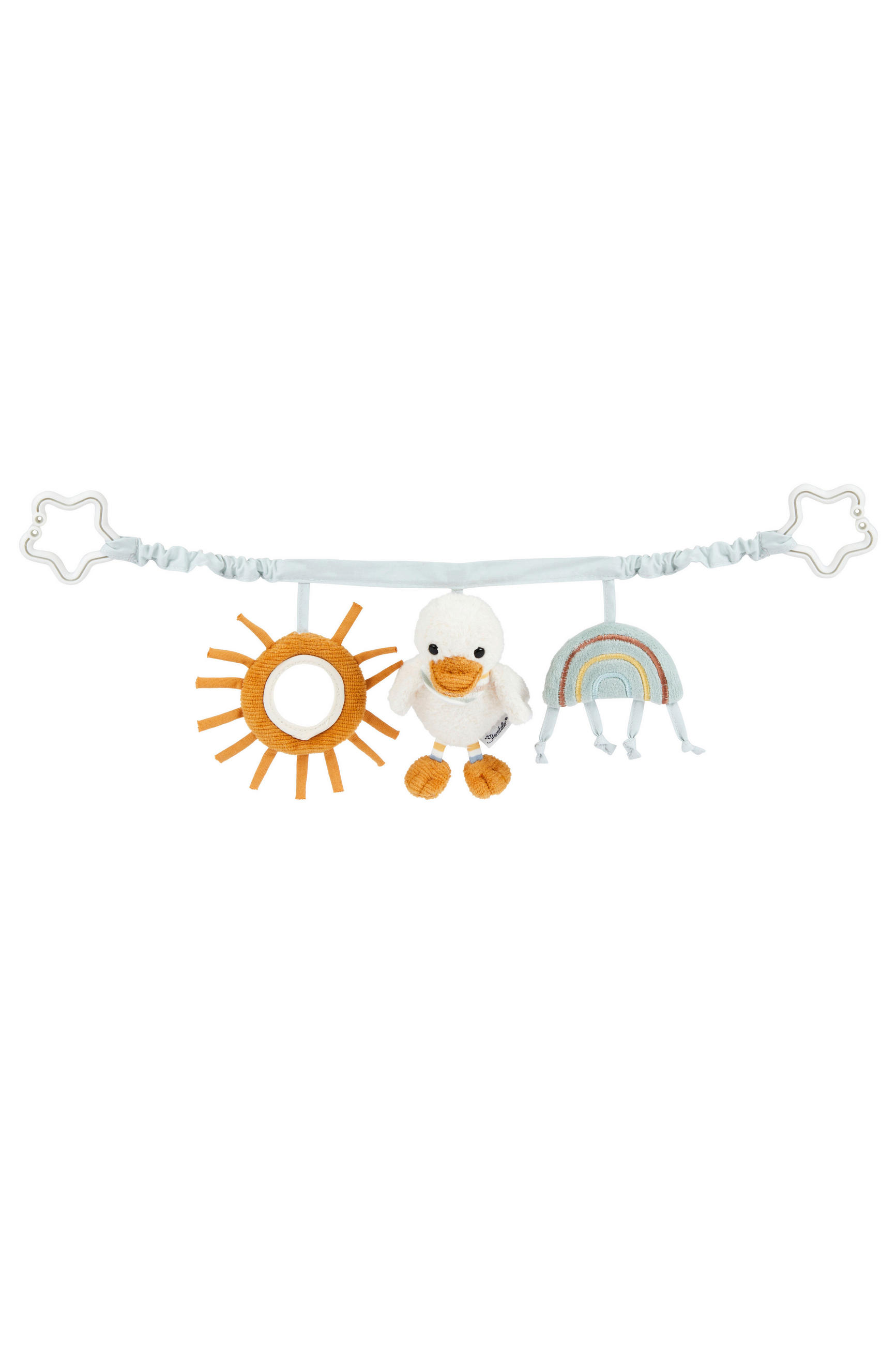 BABYSCHALENMOBILE EDDA  - Türkis, Basics, Textil (12/55/8cm) - Sterntaler