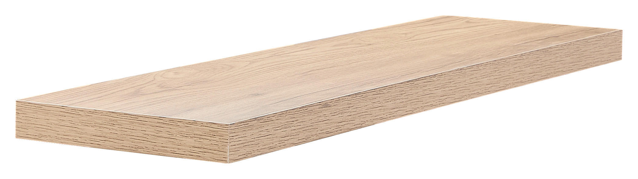 WANDBOARD Holzwerkstoff Eichefarben  - Eichefarben, Basics, Holzwerkstoff (90/3,8/23,5cm) - Boxxx
