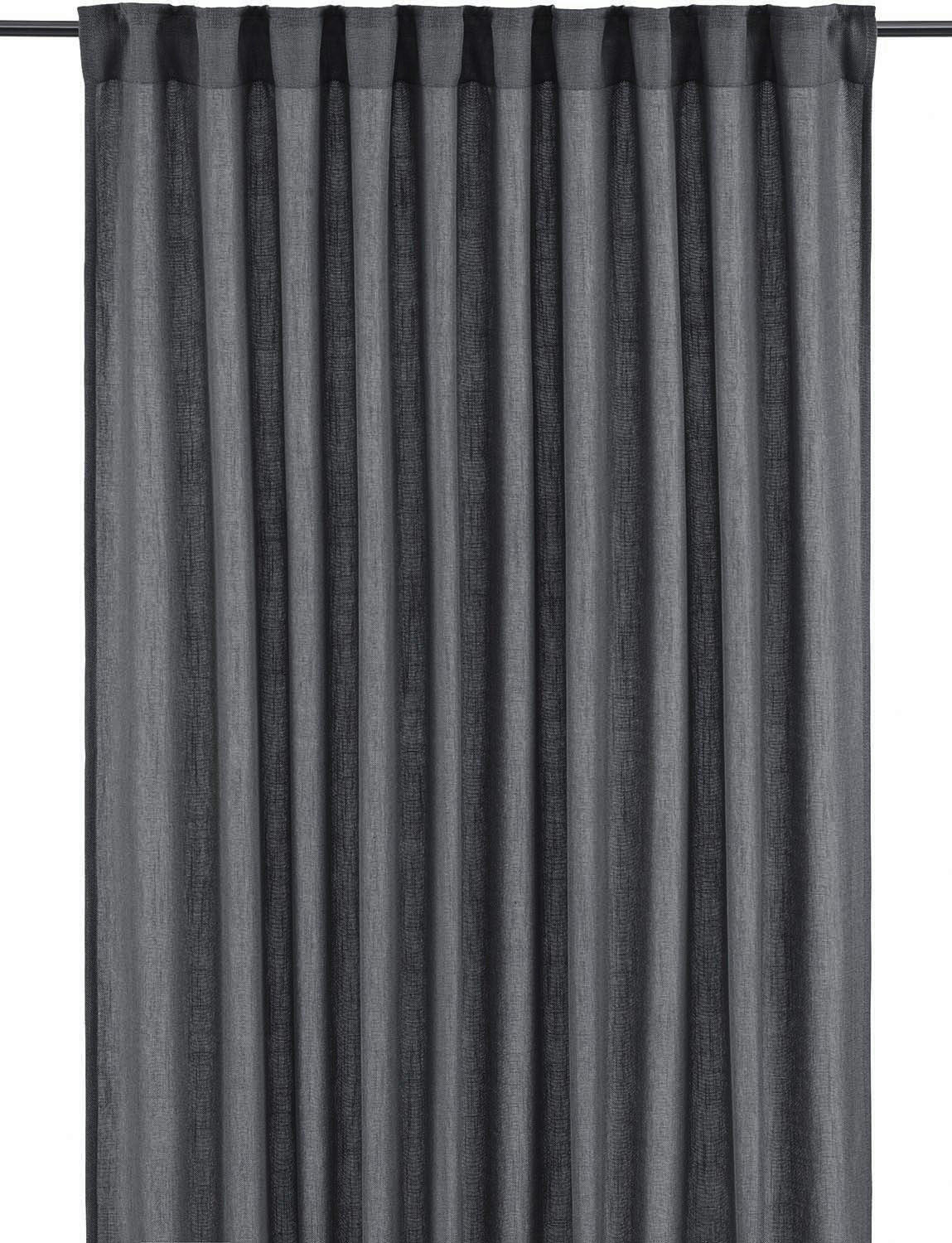 FERTIGVORHANG  blickdicht   145/260 cm 2 Stück  - Grau, Basics, Textil (145/260cm) - Svanefors