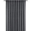 FERTIGVORHANG blickdicht  - Grau, Basics, Textil (145/260cm)