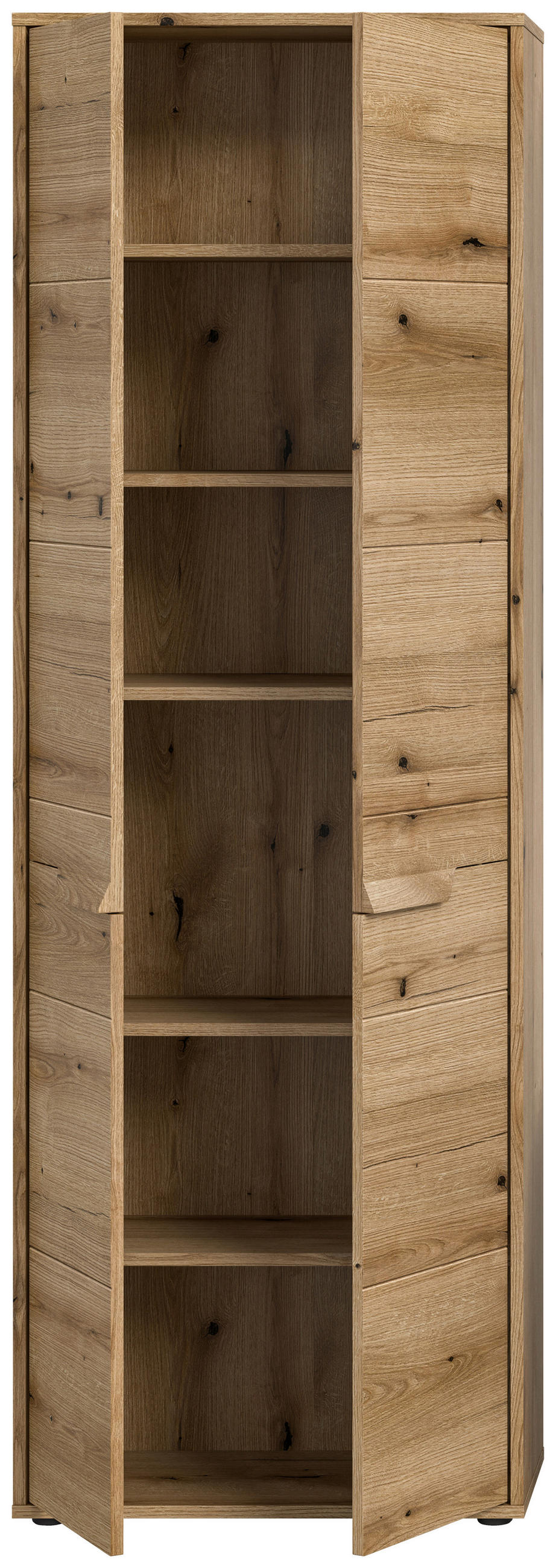HOCHSCHRANK 64/189/32 cm  - Schwarz, MODERN, Holzwerkstoff (64/189/32cm) - MID.YOU