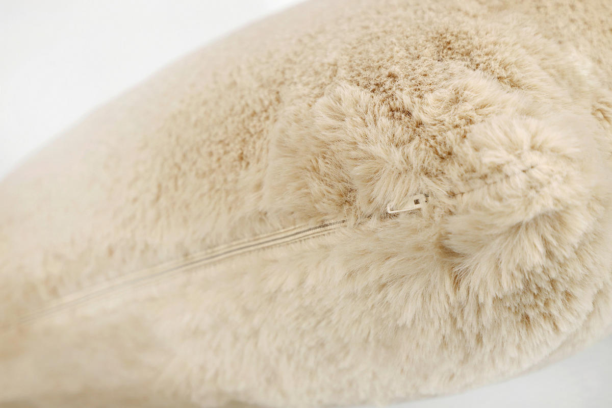 KISSENHÜLLE SW-Chic beige 45/45 cm  - Beige, Basics, Textil (45/45cm) - Schöner Wohnen