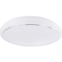 LED PLAFONJERA  - bela, Osnovno, metal/plastika (39/9,6cm) - Novel