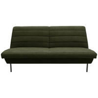 2-SITZER-SOFA in Grün  - Schwarz/Grün, Design, Textil/Metall (185/92/103cm) - LOOKS by W.Joop