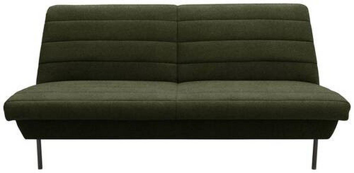 2-SITZER-SOFA in Grün  - Schwarz/Grün, Design, Textil/Metall (185/92/103cm) - LOOKS by W.Joop