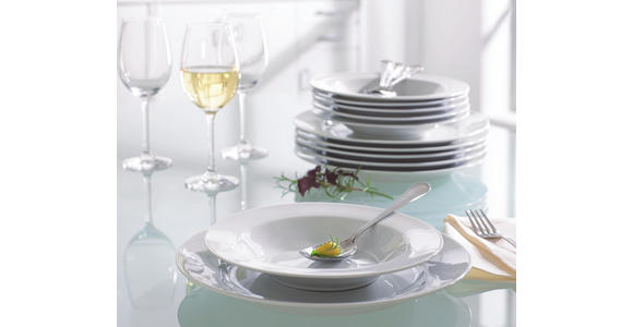 SPEISETELLER 27,5 cm - Weiß, Basics, Keramik (27,5cm) - Boxxx