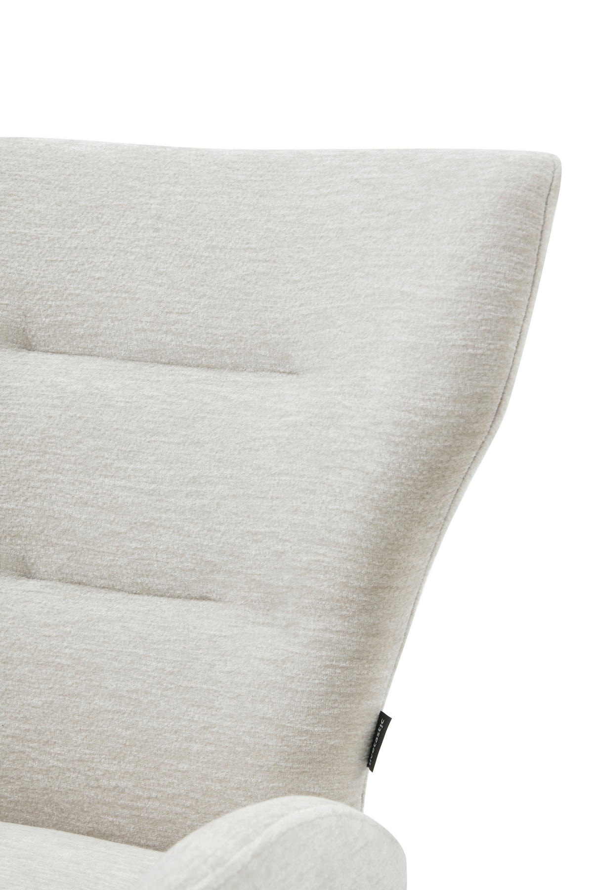 ARMLEHNSTUHL  Sitzfläche 360° drehbar Chenille  Schwarz, Beige  - Beige/Schwarz, MODERN, Holz/Textil (58/89/62,5cm) - Livetastic