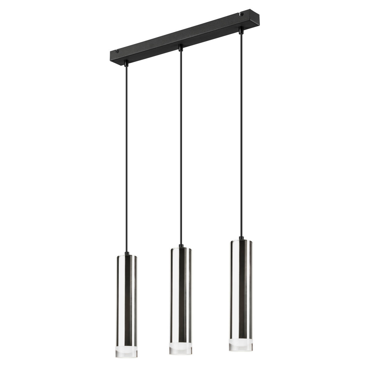 PENDELLEUCHTE DIEGO 90/50/90 cm   - Chromfarben, Design, Metall (90/50/90cm)