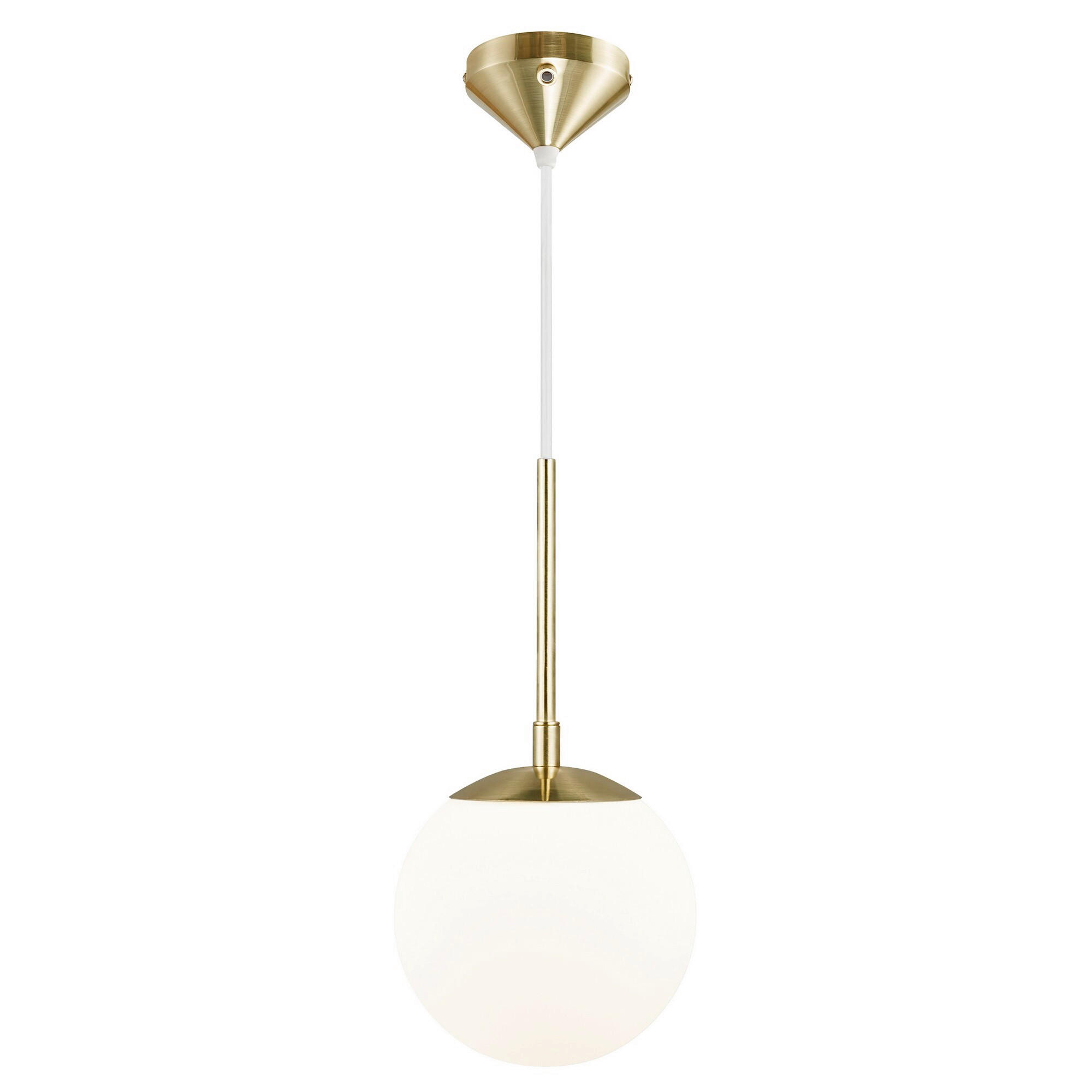 PENDELLEUCHTE Grant 15/15/30 cm  - Messingfarben, Design, Glas (15/15/30cm) - Nordlux