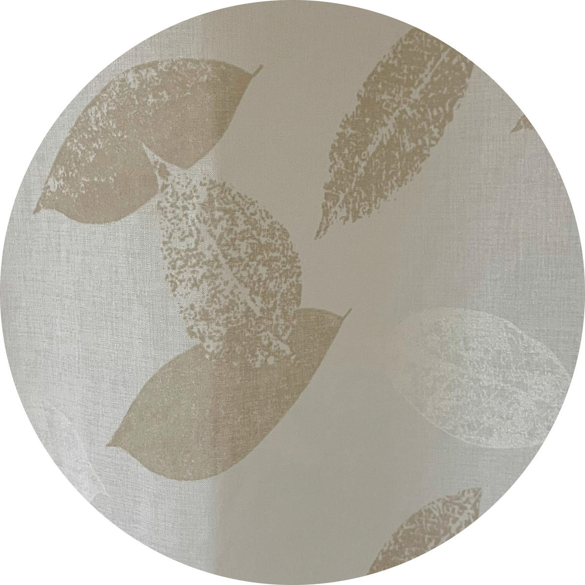 ÖSENSCHAL DIGITAL BEDRUCKT halbtransparent 140/245 cm   - Beige/Weiß, Natur, Textil (140/245cm)