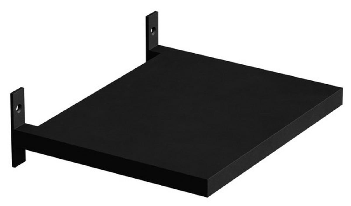 VÄGGHYLLA 35/10,5/35 cm  - svart, Design, metall (35/10,5/35cm) - Best Price