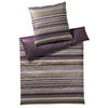 WENDEBETTWÄSCHE 155/220 cm Makosatin  - Lila/Grün, Basics, Textil (155/220cm) - Joop!