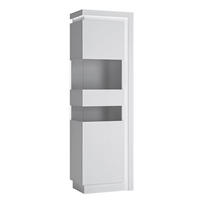 VITRIN   - fekete, Trend, műanyag/faalapú anyag (59,7/198/42cm) - Hom`in
