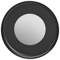 WANDSPIEGEL   41/4,5 cm  in  - Schwarz, Trend, Glas/Metall (41/4,5cm)