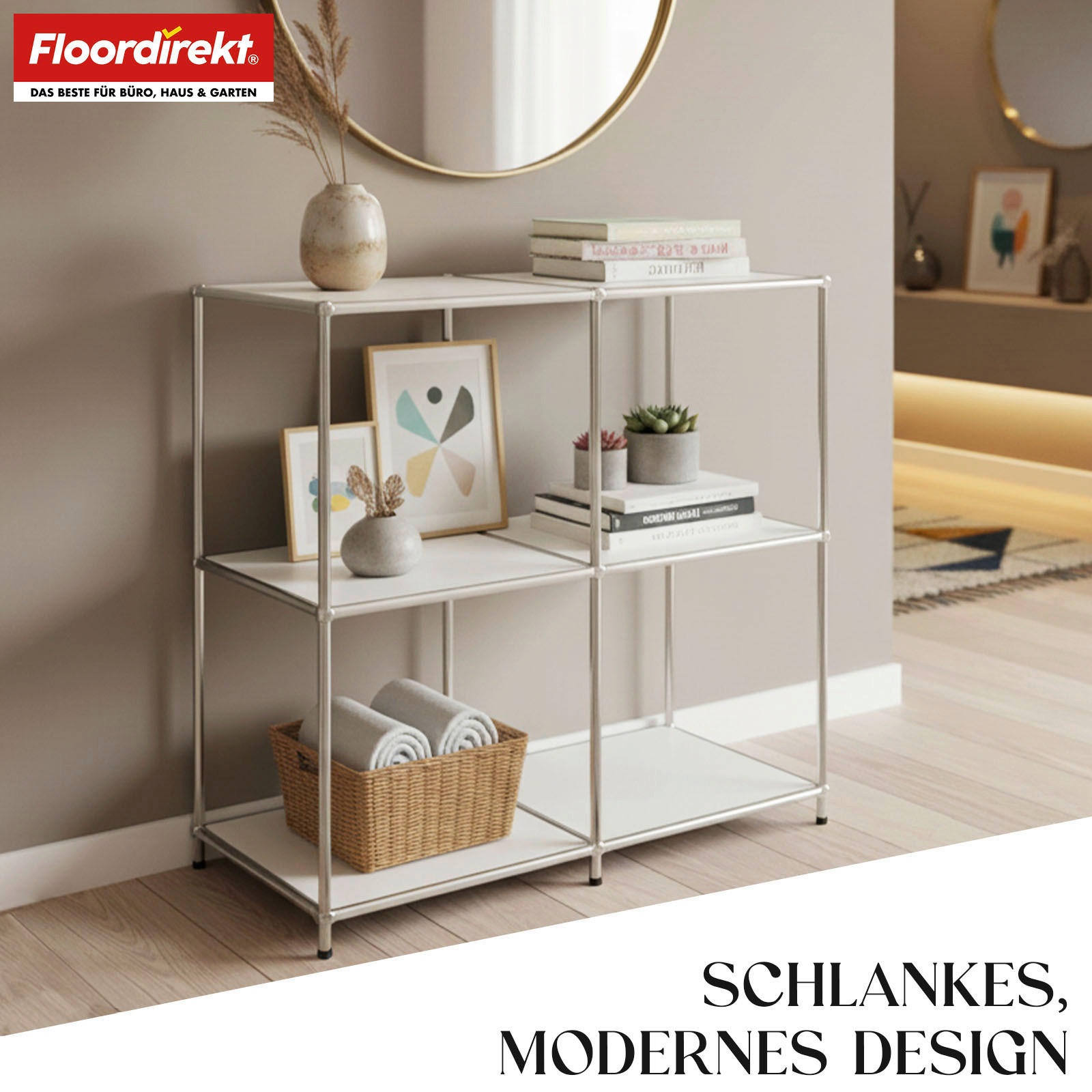 REGAL  - Basics (78/82/40cm) - Floordirekt