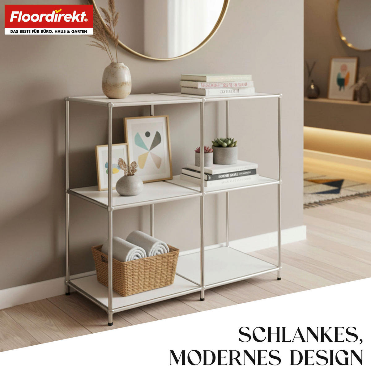 REGAL  - Basics (78/82/40cm) - Floordirekt