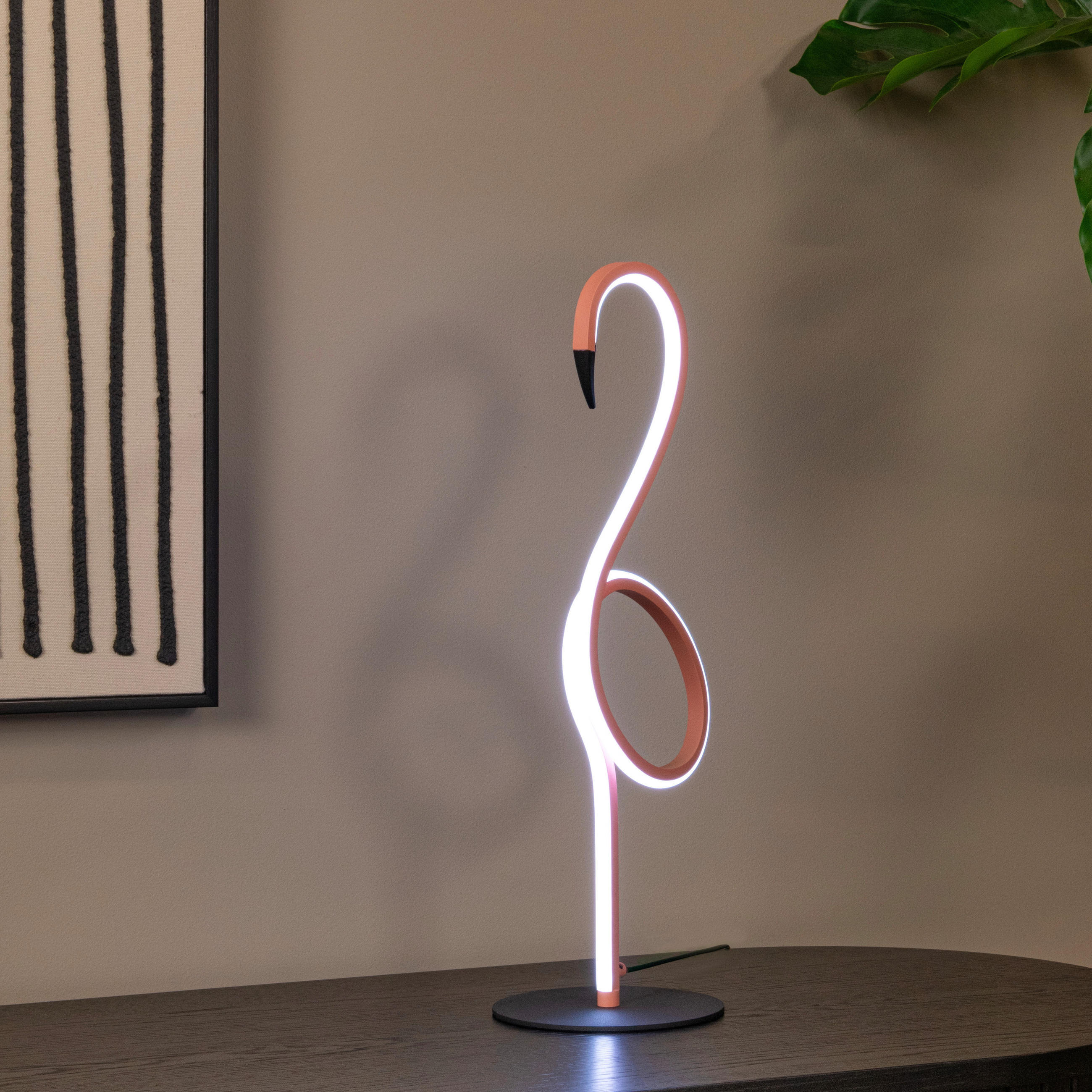 LED-TISCHLEUCHTE - Schwarz, Lifestyle, Metall (15/18.1/49.5cm) - Lucide