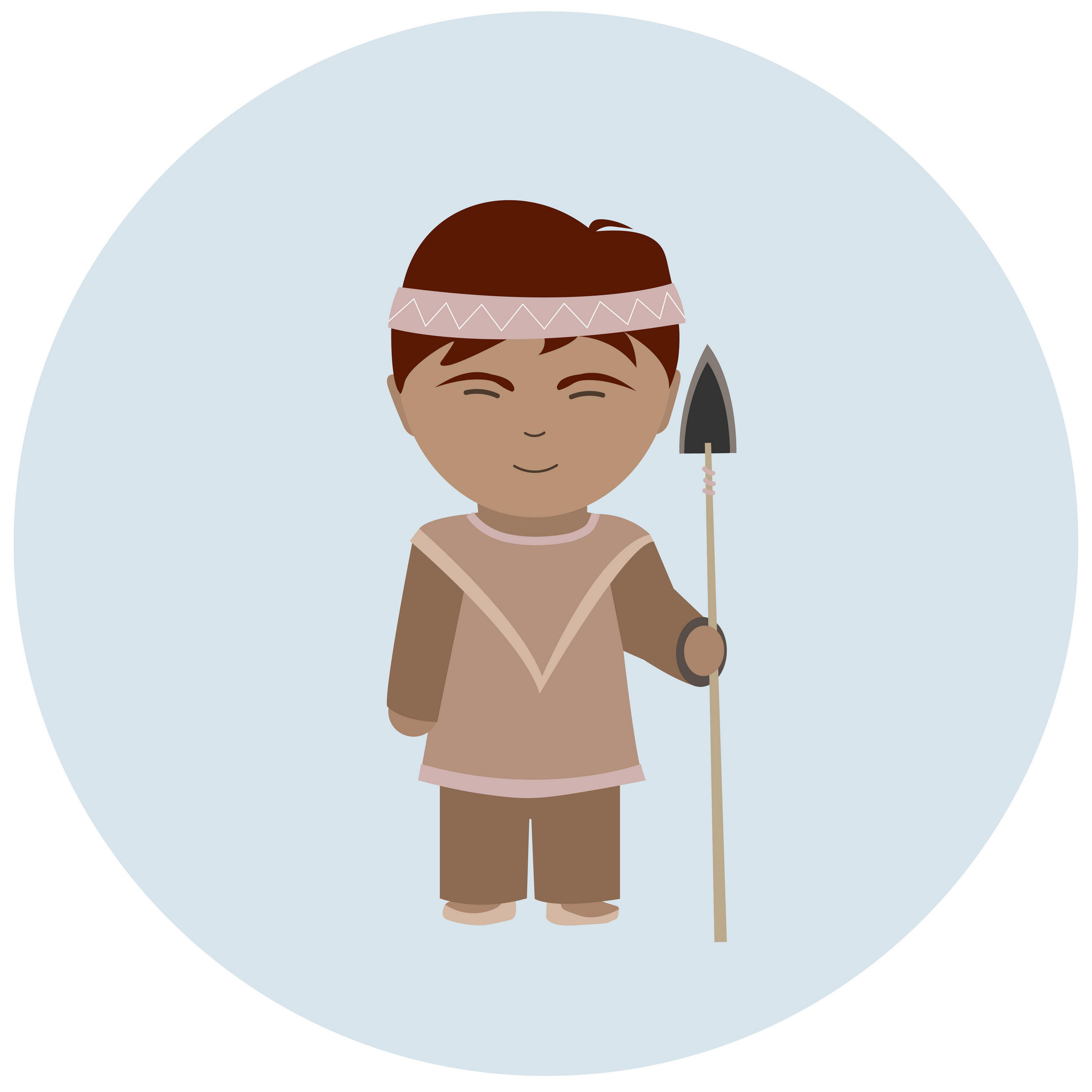 BABYWANDDEKO - Braun, Basics, Metall (60/3cm)